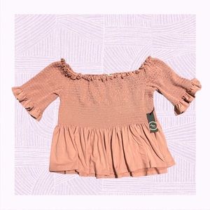 liberty love  off the shoulder top size xs nwt